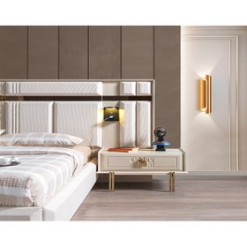 Resim mobilyabazari Sedef Yatak Odası Takımı 2 Adet Komodin 