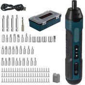 Resim K22860 Akülü Elektrikli Tornavida Setleri 105 Paket 3.6v 5nm,çok Renkli 
