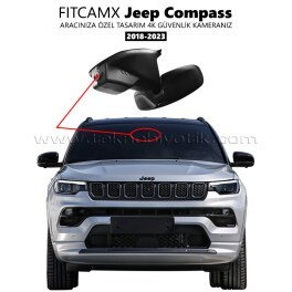 Resim FitCamX - Jeep Compass (2nd gen) Modele Özel 4K Araç Kamerası (2018-2023) (Model A) 