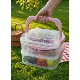 Resim Saban Pudra, Katlı Piknik Seti 