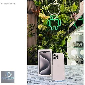 Resim Apple iPhone 15 Pro Max İkinci El TR | 512 GB | Beyaz 