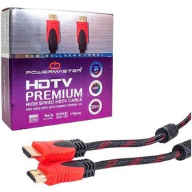 Resim 20 Metre Örgülü Hdmi Kablo 3D Uyumlu 