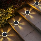 Resim 6 LED Güneş Zemin Işıkları - Yolu, Verandayı, Bahçeyi, Terası ve Yürüyüş Yolunu Aydınlatmak İçin Geliştirilmiş Dış Mekan Duvar & Çim Aydınlatması - Enerji Tasarruflu Güneş Paneli Tasarımı, Kolay Kurulum, Sıcak Parlayan Plastik Kasa, Bahçe Işıkları | Dekoratif Aydınlatma | Dayanıklı Plastik Kasa, Güneşli Dış Mekan Işıkları 