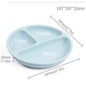 Resim Moly 10 Adet Silikon Dinozor Bib Fincan Kapaklı Su Geçirmez Tahta Kaşık Çatal 3-6 Yaş Çocuk Yemek Takımı 