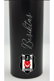 Resim Beşiktaş ÖZEL SERİ LİSANSLI LOGO BASKILI ÇELİK TERMOS KİLİTLİ KAPAK 500ML YENİ SEZON 