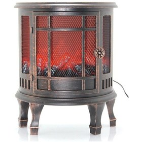 Resim Dekoratif Ledli Şömine Lamba Model 1 01 