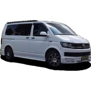 Resim Volkswagen Transporter -(2003 - 2021) Kısa Şase Yan Marşpiyel Seti (Plastik) 