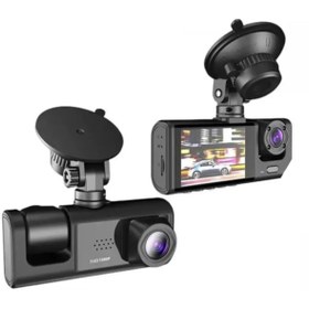 Resim BLACK BOX ENZH ONLİNE MARİN 1080P Ön-Arka 3 Kameralı 2.0”Hd Ekran Ve G Sensörlü Akıllı Araç Kamerası 