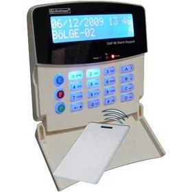 Resim Electrosec DAP-06KPLR Kart Okuyuculu Alarm Keypad 