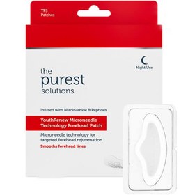 Resim THE PUREST SOLUTİONS MİCRONEEDLE TEKNOLOJİLİ SIKILAŞTIRICI VE İNCE ÇİZGİ KARŞITI ALIN BÖLGESİ BANDI 