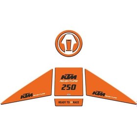 Resim Ktm 250 Adventure 2019 - 2022 Uyumlu Tank Pad Set 002 