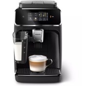 Resim Philips 4 İçeçecek Seçenekli Latte Siyah Espresso Makinası 