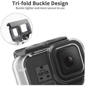 Resim Shoot Go197-a Gopro Hero 8 Black için Su Geçirmez Housing 