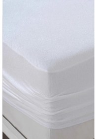 Resim Divanev Battal Çift Kişilik 200x200 Cm Pamuk Kumaş Fitted Alez Sıvı Geçirmez Pamuk Alez Beyaz 