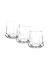 Resim LAV Valeria Cam Viski Bardağı 3'lü 400 ml (Meşrubat/Kokteyl Bardağı ) 