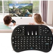 Resim Gomax Türkçe Kablosuz Bluetooth Mini Klavye Mouse Smart Tv Box Siyah 
