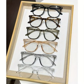 Resim 6 Çift Unisex Geometrik Retro Y2K Moda Klasik Düz Gözlük, Her Yüz Şekline Uygun, Okula Dönüş Sezonu İçin Premium Stil, Aile ve Arkadaşlar için Moda Aksesuar 