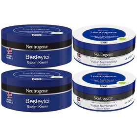 Resim Neutrogena Norveç Besleyici Bakım Kremi 2 x 200 ML + Yoğun Bakım Kremi 2 x 200 ML 