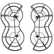 Resim Mini 3 Serisi 360° Dönen Propeller Koruması - Dayanıklı Plastik, Paslanmaz, Semicircular Kamera Montajı DJI Mini 3 Drone, Drone Aksesuarları 