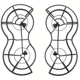 Resim Mini 3 Serisi 360° Dönen Propeller Koruması - Dayanıklı Plastik, Paslanmaz, Semicircular Kamera Montajı DJI Mini 3 Drone, Drone Aksesuarları 