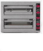 Resim İNOXCLASS Margarita Elektrikli Pizza Fırını C502e 12 Kw Ø 33 Cm 400 0c 980 X 840 X 790 Mm 