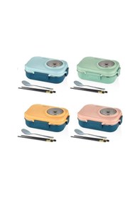 Resim Vagonlife Beslenme Kutusu Lunch Box Paslanmaz Çelik 900 Ml Bl70100 Çok Renkli 
