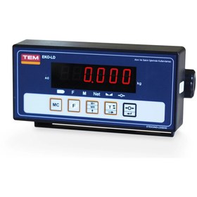 Resim TEM Ld İndikatör Tartım Göstergesi Rs-232 Bağlantılı 