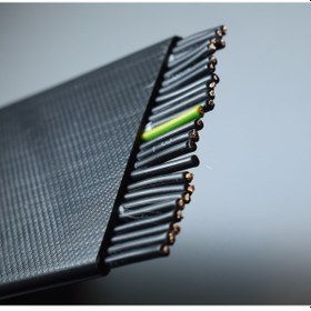 Resim 24X1.5 Yassı %100 Bakır Ttr Kablo 1 M 