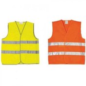 Resim Skygo Turuncu Reflektörlü Fosforlu İkaz Yeleği 