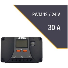 Resim Lexron 30a Pwm Şarj Kontrol Cihazı 