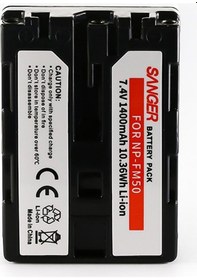 Resim Sanger Np Fm50 Sony Kamera Batarya 