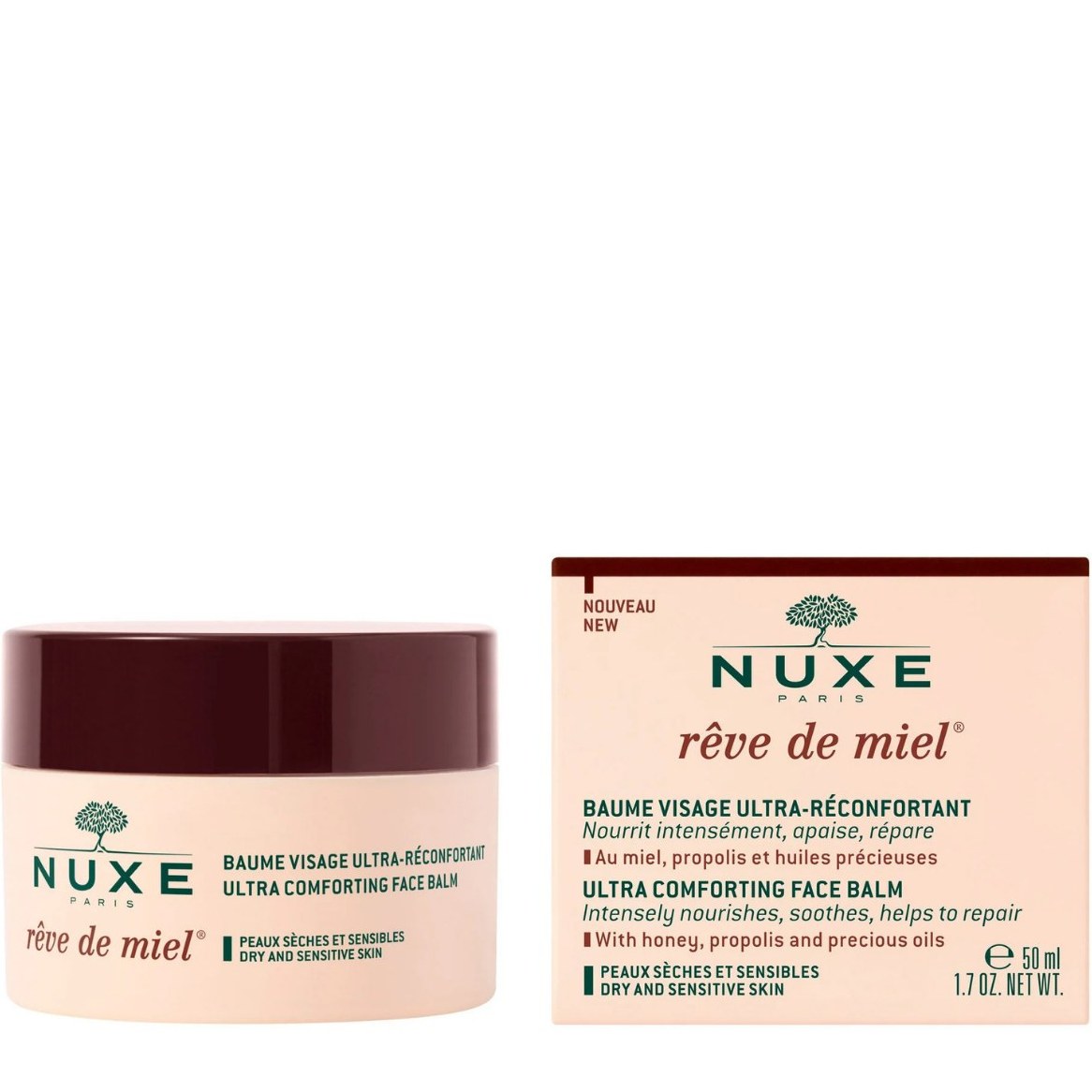 Nuxe Reve De Miel Ultra Comforting Face Balm 50 ML Fiyatı ve Özelliklerı - Badem