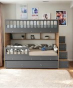 Resim Kardelen Mdf Çelik Profilli Yavrulu Ranza M2 