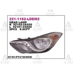 Resim DEPO/92102-3X020/FAR ELANTRA 11-13 ELEKTRİKLİ SAĞ 