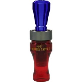 Resim Buck Gardner Double Nasty 2 Red - Blue Ördek Çağrı Düdüğü 