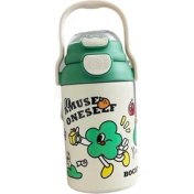 Resim FastDeal Store Kızlar Için Yalıtımlı Bardak, Yeni Yüksek Görünümlü 316 Paslanmaz Çelik Su Bardağı, Çocuklar Için Taşınabilir Sevimli Pipetli Bardak (Yurt Dışından) 