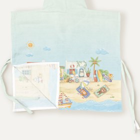Resim Playa %100 Organik Pamuk Müslin Panço - 3-4 Yaş 