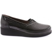 Resim Dgn 157-23y Kadin Lastik Detayli Comfort Ayakkabi 157-692-R8973 Siyah 