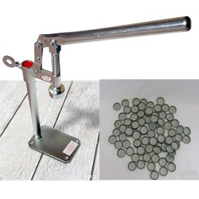 Resim Uğur Şişe Kapağı Kapatma Makinesi Presi 1000 Kapak 