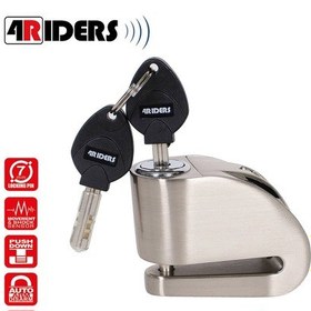 Resim 4riders Bull Disc 6mm Alarmlı Disk Kilidi 