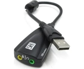 Resim Plus PX-2180 Usb2.0 Sanal 7.1 Kanal 3D Ses Kartı 5hv2 