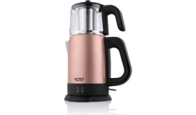 Resim Arnica Demli Stil Rose Cam Çay Makinesi 