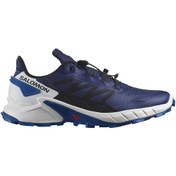 Resim Salomon Supercross 4 Erkek Outdoor Ayakkabı L47315700-blue Print/black/lapis Blue Mavi 