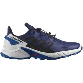 Resim Salomon Supercross 4 Erkek Outdoor Ayakkabı L47315700-blue Print/black/lapis Blue Mavi 