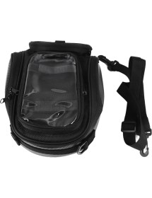 Resim Creatorally Motosiklet Çantası Petrol Yakıt Tankı Sırt Çantası Dokunmatik Ekran Su Geçirmez Büyük Ekran Mıknatıs Sabitleme Sürme Heybe (Yurt Dışından) 