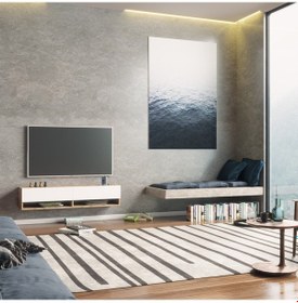 Resim Robinhome Robin Home Loft Tv Ünitesi Televizyon Sehpası Lf11-Aw 