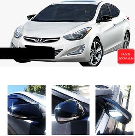 Resim Hyundai Elantra Sinyalli Batman Yarasa Ayna Kapağı P.B 2011-2015 