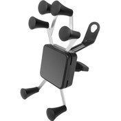 Resim Shineyee Bisiklet Cep Telefonu Tutucu 6 Pençe Ayna Telefon Tutucu Motosiklet Ve Scooter Tutucu 3,5-6 İnç Akıllı Telefon Tutucu Braketi Diğer 