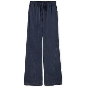 Resim Twist Elatik Bel Wide Leg Fit Kadın Pantolon (TS1250003209) 
