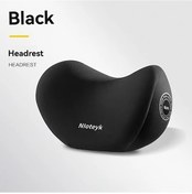 Resim Willowhaven Siyah Boyun Yastığı - Ergonomik Memory Köpük Araç Başlığı Seyahat Konforu 